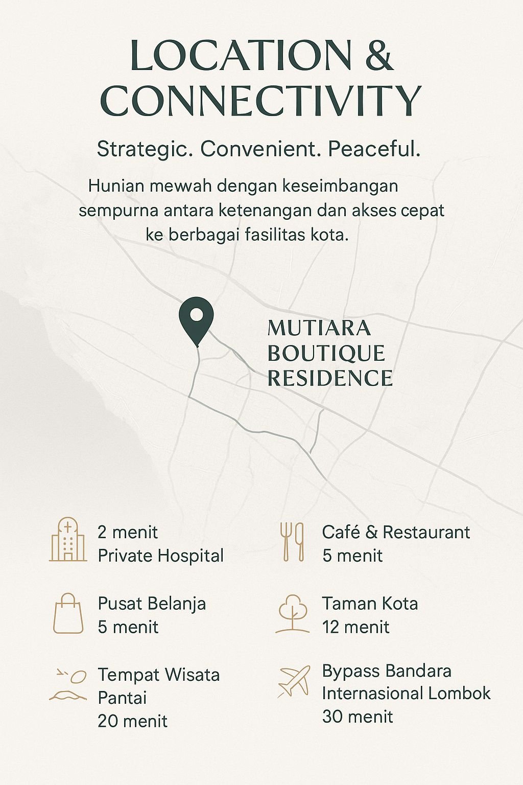 perumahan dekat pusat kota