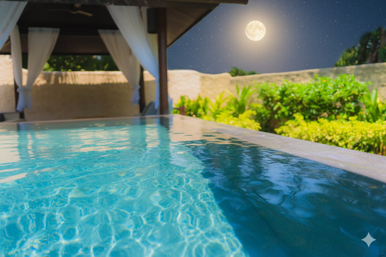 kolam renang eksklusif